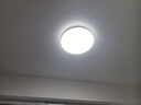 雷士（NVC） LED吸顶灯卧室灯浴室厨房阳台走廊过道灯玄关IP40封闭设计灯具 IP40防蚊虫升级-24瓦白光【白色】 实拍图