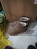 骆驼（CAMEL）雪地靴女时尚美拉德风松糕厚底套筒保暖靴 L24W275654 棕色 38  实拍图