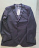 罗蒙（ROMON）西服男士小西装外套职业正装修身休闲伴郎服 黑色4XL 实拍图