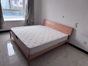 贞赛 床实木床1.5x2米双人床1.8米x2米简约主卧简易单人床100%纯实木 纯实木床【三色可选】 1.8*1.9米 实拍图