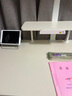 智学库儿童学习桌写字桌可升降学生书桌家用青年实木电脑桌大白桌课桌 智简桌1米2_70大尺寸-升级书架 实拍图
