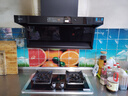 KKTV康佳互联网品牌油烟机顶侧双吸式抽油烟机家用大吸力排油烟机 （液化气-变频套装）30立方变频-双九腔定时猛火 实拍图
