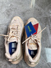 FILA FUSION斐乐女鞋BIANCO老爹鞋季新款硬糖鞋休闲鞋厚底运动鞋女 夏威夷果黄-MS 35.5 实拍图
