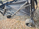 山扉露营车可折叠户外拉车儿童营地小推车买菜拉年货小拖车快递车 拖斗飞机款曜石黑【加大坦克轮】 实拍图