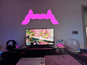Cololight 智能奇光板三角灯RGB电竞房氛围灯墙灯屏光同步DIY听音变色拼接壁灯拾音律动房间墙面装饰灯板LED 六芒星15灯套装 实拍图