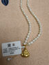 黛米18K金淡水珍珠项链baby珠4-5mm精选近圆生日礼物送女友老婆附证书 实拍图