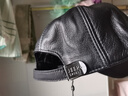 吉普（JEEP）羊皮帽子男士秋冬保暖防寒棒球帽休闲鸭舌帽中老年休闲百搭皮帽 实拍图