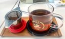 逸居客（YIJUKE）不锈钢茶漏茶滤茶漏器滤茶器泡茶茶隔泡茶球茶叶过滤器茶水分离器 茶漏器【配托盘】不含杯子 实拍图
