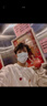 查尔斯桃心【白鹿同款】卫衣男女情侣同款圆领宽松青年打底衫 浅卡其 L 实拍图