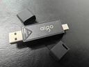 爱国者读卡器usb3.0高速多功能二合一sd内存卡tf转换器typec电脑插卡u盘一体otg车载通用单反ccd相机手机 USB2.0+C口【双头SD/TF单读】DK01 实拍图