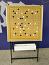 维康 磁性象棋围棋教学大棋盘讲解盘 中国象棋国际象棋五子棋演示盘 高配：围棋盘+棋子+支架+棋斗 实拍图