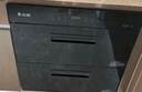 志高（CHIGO）嵌入式消毒柜家用小型厨房碗筷餐具多功能三层120L大容量立式高温消毒碗柜 一星级 100L 两层6健+童锁高配 实拍图