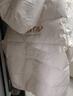 安踏（ANTA）速暖羽绒服丨四防保暖鸭绒外套女冬季宽松休闲运动棉服面包服上衣 香草米白-2 L (女170) 实拍图
