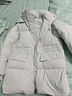 森马（Semir）森马羽绒服女中长款大毛领24冬新款工装风保暖外套109724113016 实拍图