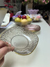 拜杰【4个装】水果盘零食盘吐骨碟小盘子家用收纳盘干果盘蘸料小碟子 实拍图