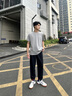 李宁运动裤速干裤冰丝凉感男裤夏季四面弹力舒适跑步透气健身长裤 【25升级冰感速干】束脚黑485-2 XL 实拍图