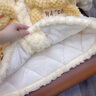 麦穗熊冬款儿童睡衣女孩2024新款秋冬季女童加绒加厚珊瑚绒三层夹棉套装 34174 加厚三层夹棉可穿到零下 100 童【8码】建议身高100-110 体重28-35 实拍图