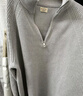 马登工装美式半拉链立领毛衣男秋季半高领竖线肌理百搭弹力男士针织衫 烟灰色 【宽松偏大/高领毛衣男/毛线衣】 XL (180) 实拍图