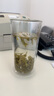 极简造物观山双层隔热玻璃杯喝水杯子泡龙井茶杯猴魁绿茶专用男女士高级感 山前杯330ML 330ml 实拍图