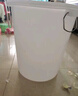 诗欧莱大号塑料桶加厚垃圾大水桶白色圆形带盖 白色 150L 直径60 高度68CM 实拍图