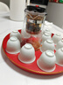 苏氏陶瓷（SUSHI CERAMICS）卵青冰花功夫茶杯开片冰裂品茗杯六个简装 实拍图
