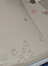盟石婴儿爬爬垫折叠爬行垫XPE地垫0-6个月-1岁新生儿宝宝防摔2cm加厚 泡泡鲨鱼180*200*2cm+手提袋 实拍图