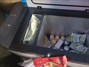 骑炫车载冰箱双温双控双开门压缩机制冷货车冷藏冷冻车家两用户外冰箱 H35 车用 双温双控 35升 实拍图