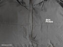 熊猫·本（ben.panda）春季新款工装羽绒服男潮流时尚立领加厚保暖户外休闲上衣多穿外套 黑色(防泼水面料） S 实拍图