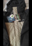 海澜之家（HLA）羽绒服男冬季运动sportsday连帽三防石墨烯蓄热外套男冬季 绿灰镶拼86 3XL 190/104A 推荐91-98kg 实拍图