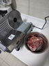 皓彩（haoluck）家用切肉片机切肉机羊肉卷切片机小型商用冻肉肥牛涮火锅刨肉机神器电动切片机 半自动手推升级款【200W功率】【含单刀片】 实拍图