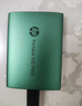 HP惠普 512GB 移动固态硬盘P900（PSSD）USB3.2 ssd 2000MB/s Type-C接口 孔雀绿｜手机直连 实拍图