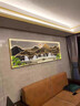 现代简约卧室床头装饰画轻奢高级感餐厅客厅挂画主卧背景墙面壁画 幸福美满 40*40+40*30晶瓷画高档黑框 实拍图