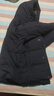 鸭鸭（YAYA）羽绒服男士短款连帽服中老年男装爸爸冬装加厚保暖衣服极寒外套男 藏青色-YE4B702302F M /170 实拍图
