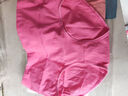 纯棉高腰三角内裤女士透气收腹大码妈妈纯色大红本命年三角短裤头 5条装杏色+紫色+虾红+梅红+瓜红 3XL 【147<169斤】 实拍图