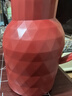乐唯诗 保温壶户外家用车载保温瓶热水瓶暖水壶玻璃内胆开水瓶暖壶暖瓶 钻纹保温壶【按压款】红色 1L 实拍图