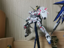 万代（BANDAI） 高达模型 mg  1/100 敢达模型拼装玩具 机甲机器人金刚玩具 MG 独角兽 实拍图