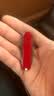 维氏（VICTORINOX）瑞士军刀伴随者58mm(6种功能) 多功能刀工具 折叠刀 便携红色小刀 实拍图