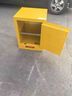 华盼防爆柜危险品储存柜化学品安全柜防爆箱实验室试剂柜电池存放柜 30加仑黄【双人双锁双层加厚】 实拍图