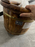 川柏香实木泡脚桶木桶洗脚盆木桶家用足浴桶泡脚木质香柏木碳化木制脚盆 26圆边【碳化带盖】+艾90+按+贴 实拍图