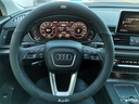 皆酷奥迪A6L方向盘套冬季A4LQ5L方向盘保护套A3LQ2LQ3超薄翻毛皮把套 奥迪-半翻毛皮+【时尚黑】圆型 实拍图