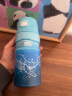 膳魔师（THERMOS）保温杯大容量水杯吸管杯子学生运动水杯生日礼物海洋系列 TSK2保温杯（水蓝色） 500ml 实拍图