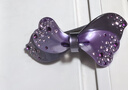 Royal sasa皇家莎莎蝴蝶结发夹头饰日韩国版发卡横夹人造水晶马尾夹发饰 迷人紫 实拍图