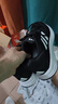 阿迪达斯 （adidas）男鞋跑步鞋 25夏季新款缓震轻便运动鞋网面透气低帮休闲鞋子 【经典款】黑白/软弹减震/热销款 40.5 （内长250mm） 实拍图