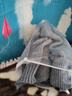 相伊恋人针织外套女25年春秋季新款毛衣外搭中长款宽松开衫慵懒风韩版上衣 浅灰色 均码 【建议80-140斤】 实拍图