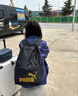 彪马（PUMA）轻便旅游通勤大容量双肩包男女款大学生书包电脑包075487 黑色-金色-49 OSFA/均码 实拍图