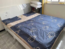雅鹿ins风被套1.5x2米被单单件学生宿舍单人被罩磨毛被子套单套四件套 鲸鱼 200*230cm【被套单件】 实拍图