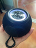 瑞德罗曼德国品牌新款蓝牙音响家用无线小型车载迷你重低音炮可插U盘卡播放器智能免提通话防水国补 星耀黑_HIFI音效_强劲续航 实拍图