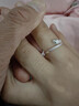 两世欢999足银精致小灵蛇食指开口戒指女指环个性指尖配饰尾戒小众设计 灵蛇戒指【999足银】 实拍图