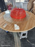 拜浦实木餐桌家用小户型农村吃饭圆桌子带转盘折叠10人15人简易大排档 【杉木】创意圆桌+转盘+桌腿 1.8米 【适用13-14人】送货上门 实拍图