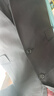 HAIPAIHAOYU西服套装男士修身商务正装西装面试职业装套西伴郎服新郎结婚礼服 A版藏青二扣【西服+西裤】 3XL (185) 实拍图